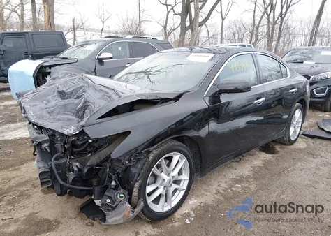 2014 Nissan Maxima 3.5 S z USA, uszkodzony, nr VIN 1N4AA5AP6EC451732